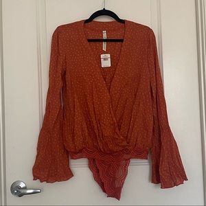 Free People Body Suit Size XS NWT